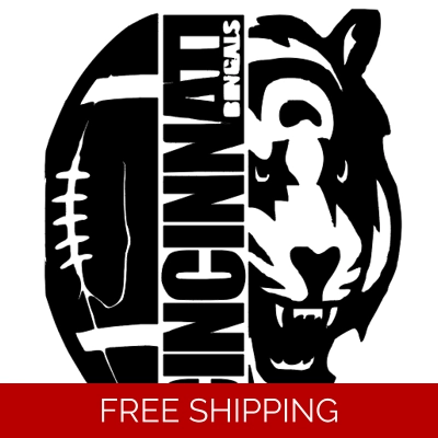 NFL Football Cincinnati Bengals Die Cut Vinyl Decal sticker NFL Football Cincinnati Bengals Die Cut Vinyl Decal sticker